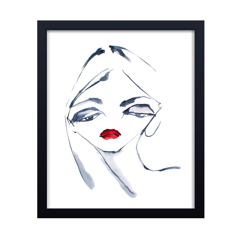 'Dalia' Framed Print Wall Art
