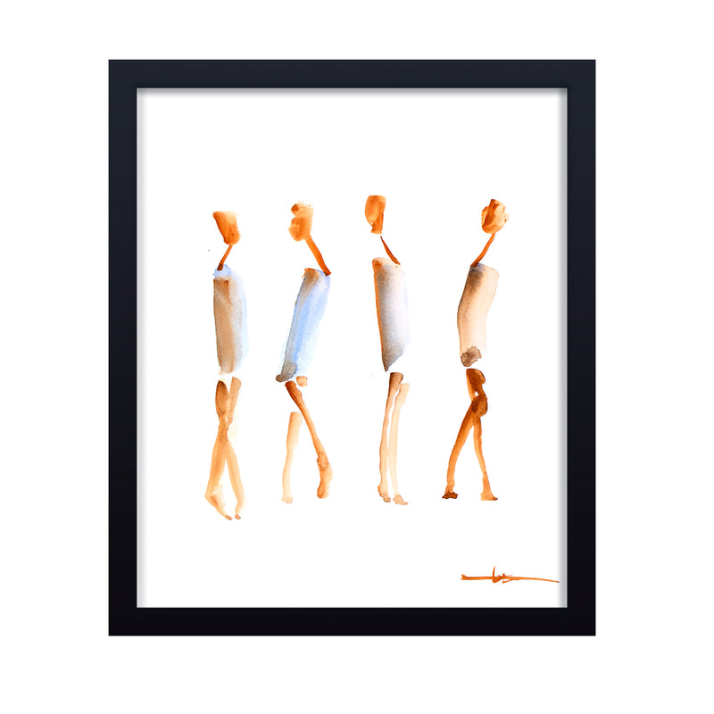 'Ombre' Framed Print Wall Art