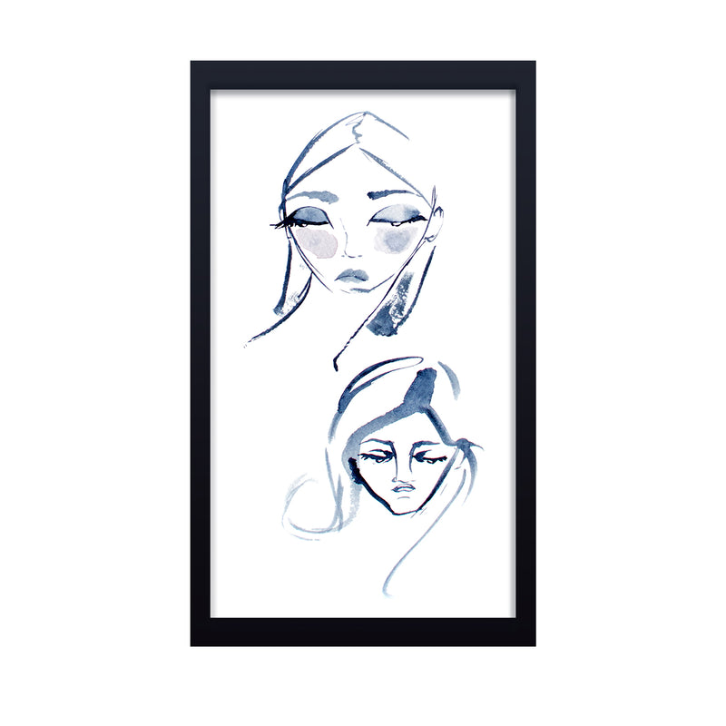 'Sisters No.4' Framed Print Wall Art
