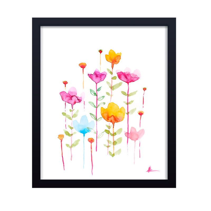 'Spring Bloom No.2' Framed Print Wall Art