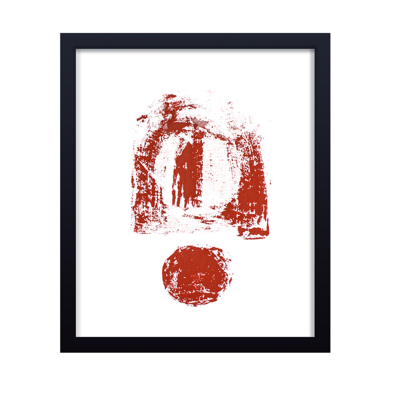 'Arlo Impression' Framed Print Wall Art