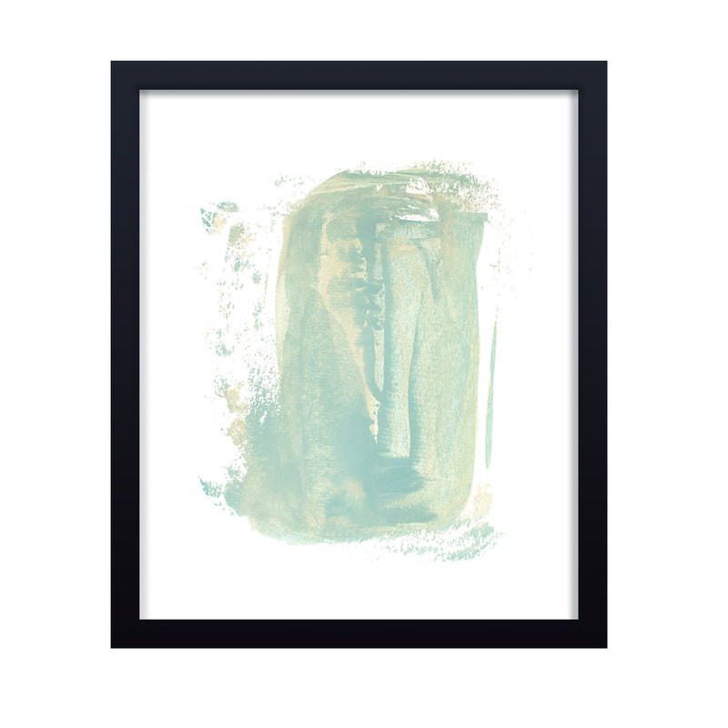 'Sea Green Wave' Framed Print Wall Art