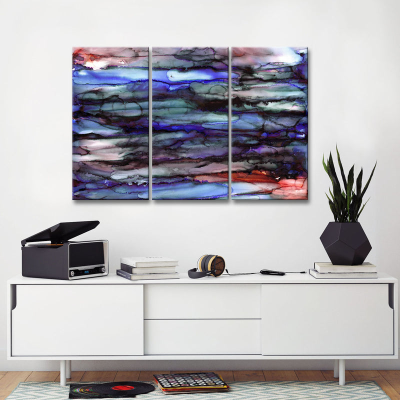 The Dream Rise' 3 Piece Wrapped Canvas Wall Art Set