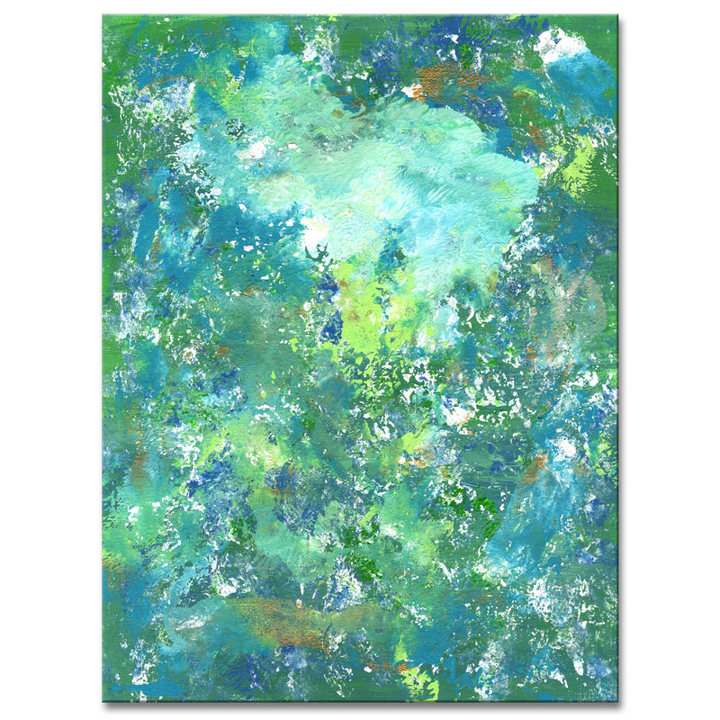 Seafoam' Wrapped Canvas Wall Art