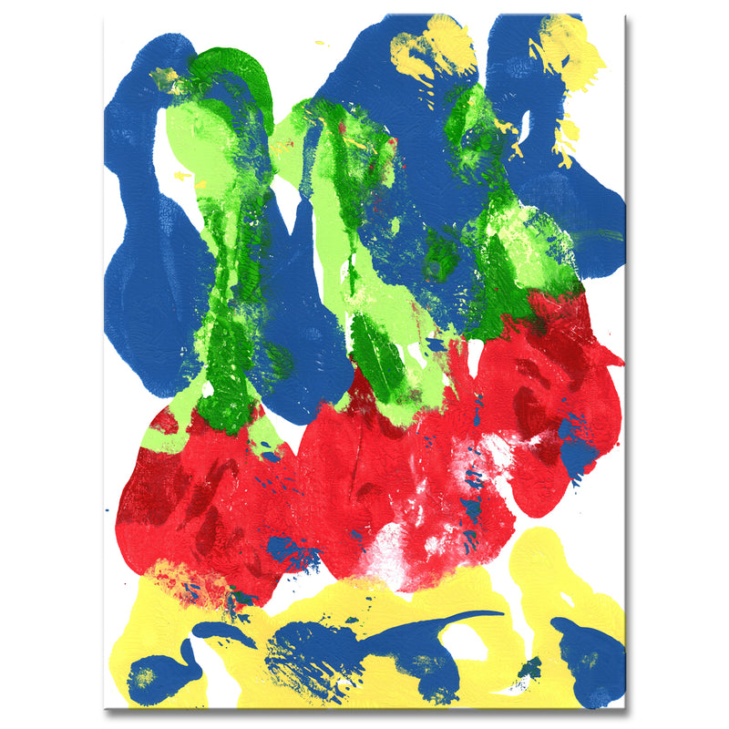 Flower Garden' Wrapped Canvas Wall Art