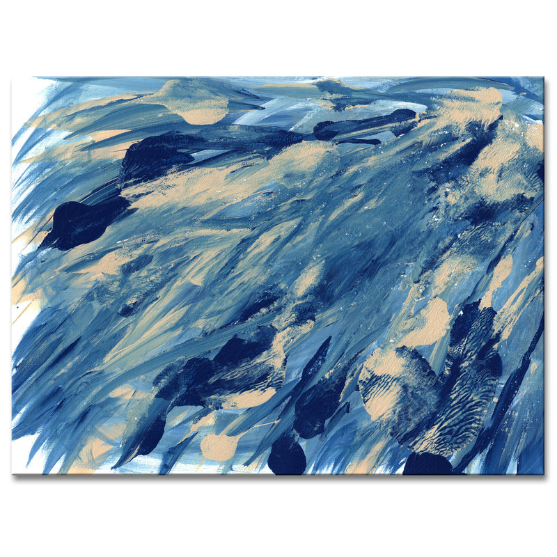 Midnight Swim' Wrapped Canvas Wall Art