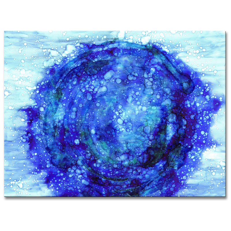 'Celestial' Wrapped Canvas Wall Art