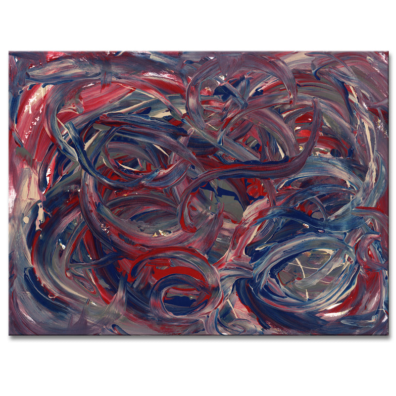 Intermingled' Wrapped Canvas Wall Art