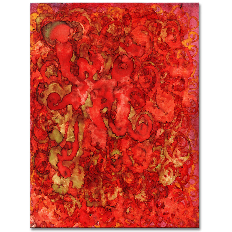 Firebird' Wrapped Canvas Wall Art