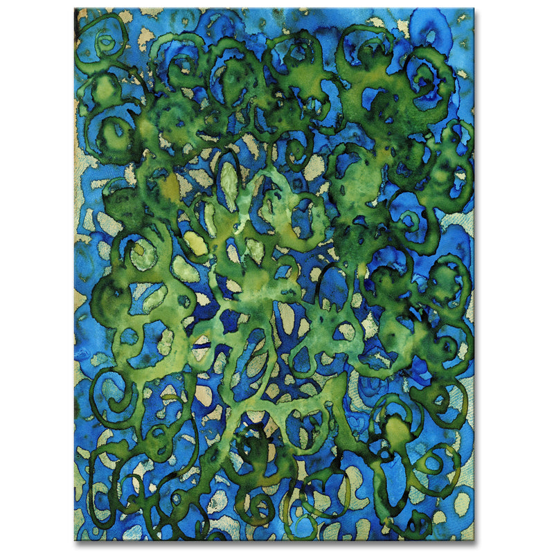 Water Vines' Wrapped Canvas Wall Art