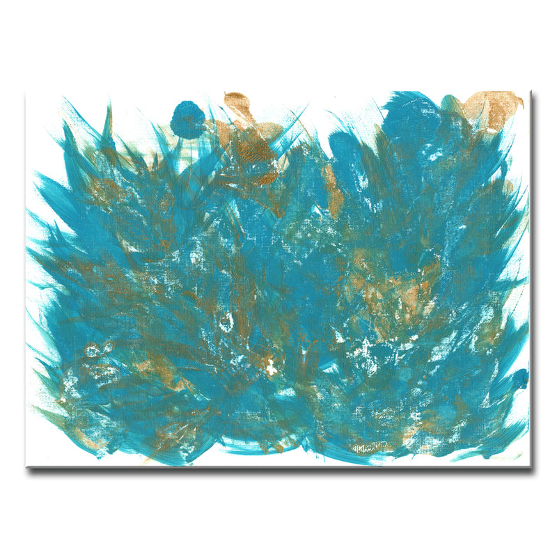 Feathers' Wrapped Canvas Wall Art