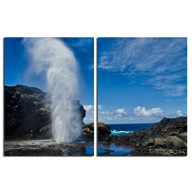 'Rocky Beach' 2-Piece Wrapped Canvas Wall Art Set