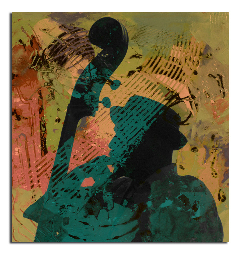 The Color of Jazz XXI' Wrapped Canvas Wall Art