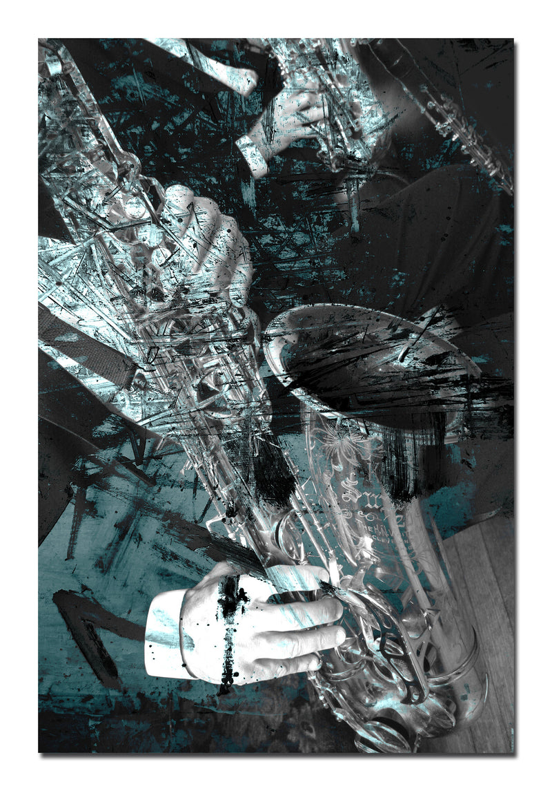 The Color of Jazz VIII' Wrapped Canvas Wall Art