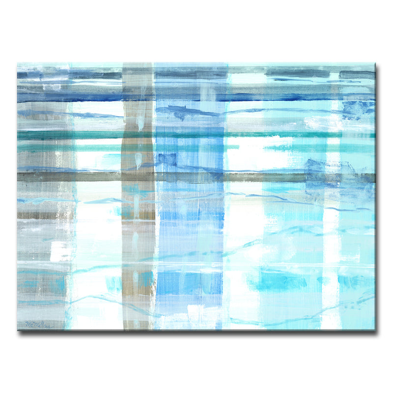 'Horizontals & Verticals' Wrapped Canvas Wall Art