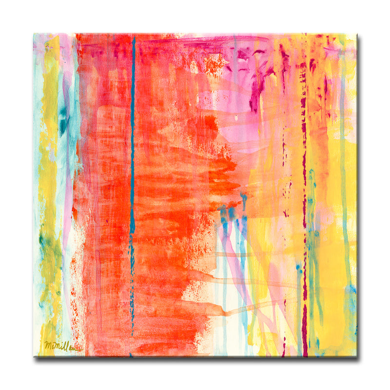 'Translucent Color' Wrapped Canvas Wall Art
