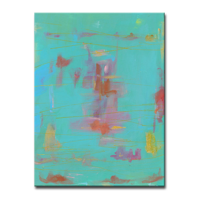 'Compatible II' Wrapped Canvas Wall Art