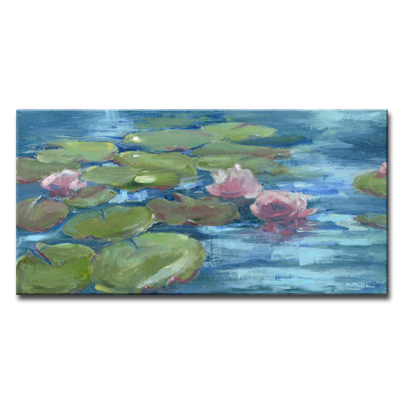 'Green Water' Wrapped Canvas Wall Art