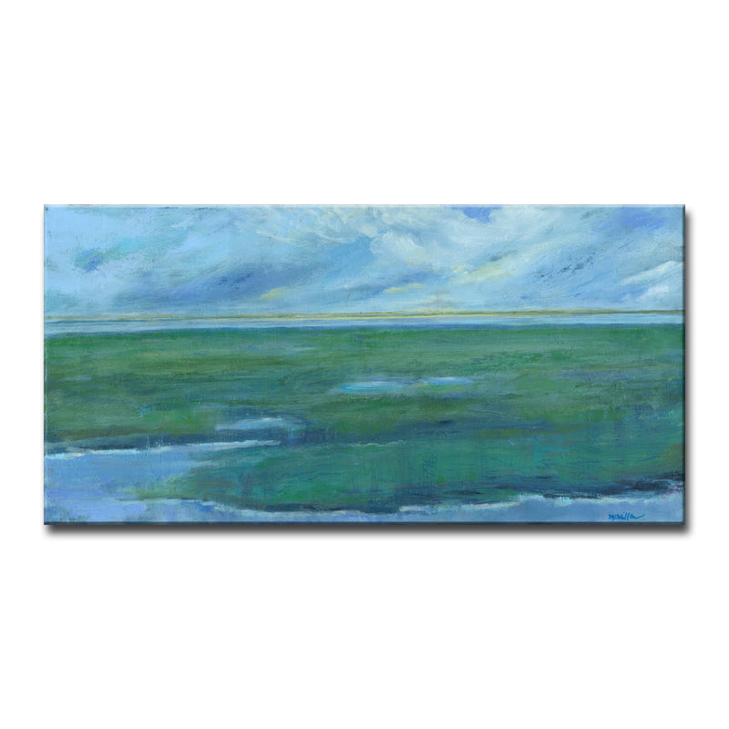 'Low Ground' Wrapped Canvas Wall Art