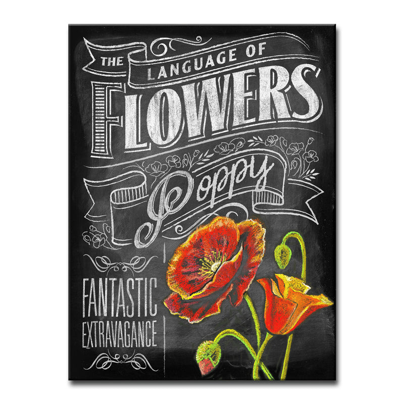 LOF - Poppies' Wrapped Canvas Wall Art