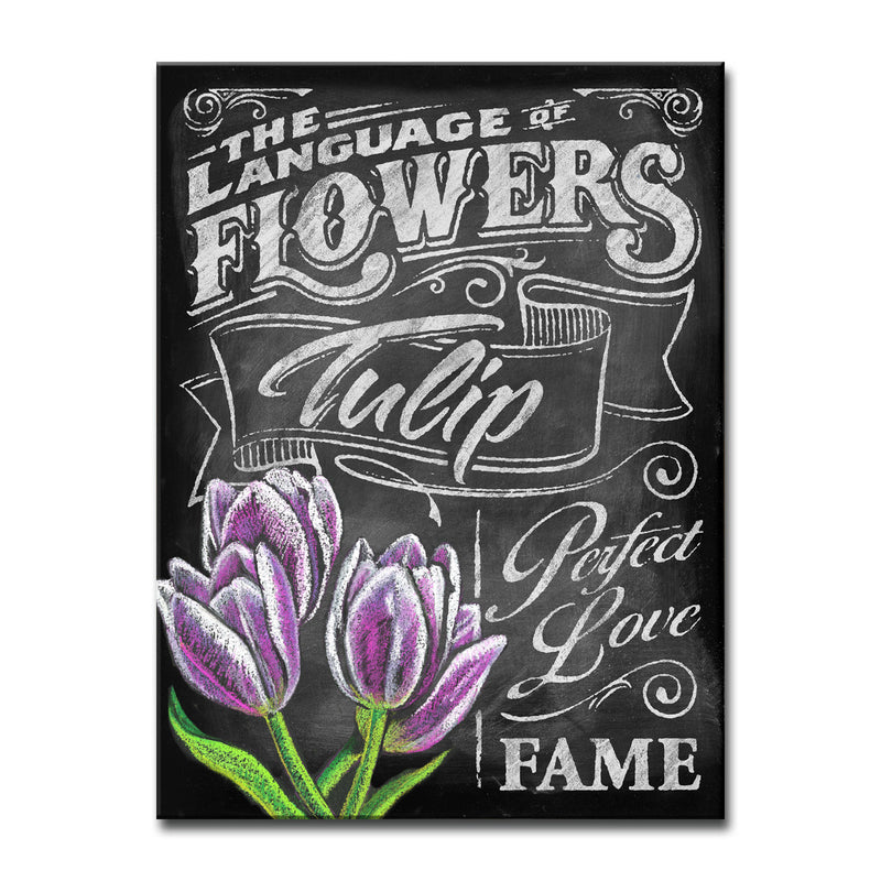 LOF - Tulip' Wrapped Canvas Wall Art