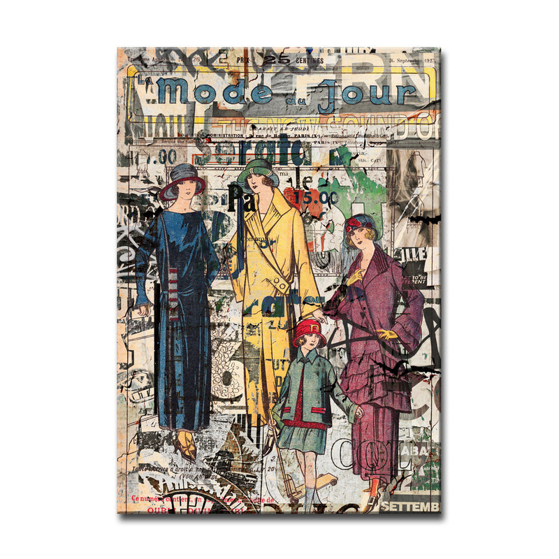 Urban Fashion XI' Wrapped Canvas Wall Art