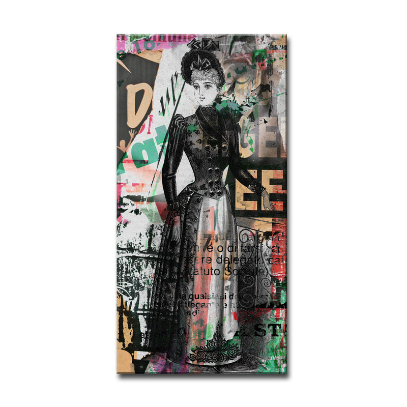 Urban Fashion XIII' Wrapped Canvas Wall Art