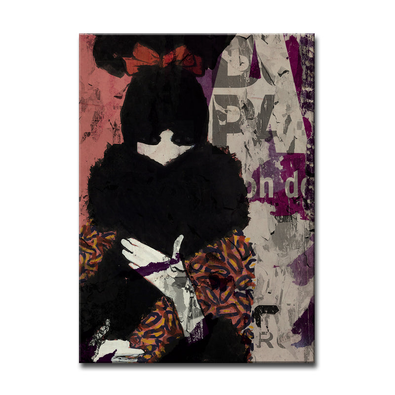 Urban Fashion XIV' Wrapped Canvas Wall Art