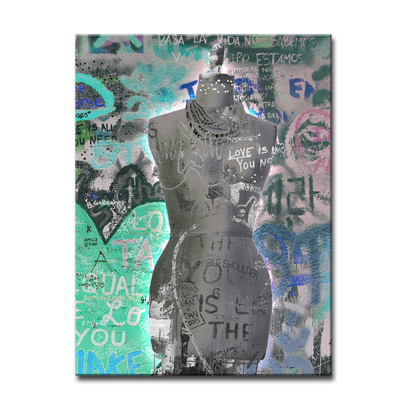 Urban Fashion IB' Wrapped Canvas Wall Art