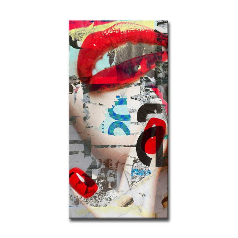 Urban Fashion XXIII' Wrapped Canvas Wall Art
