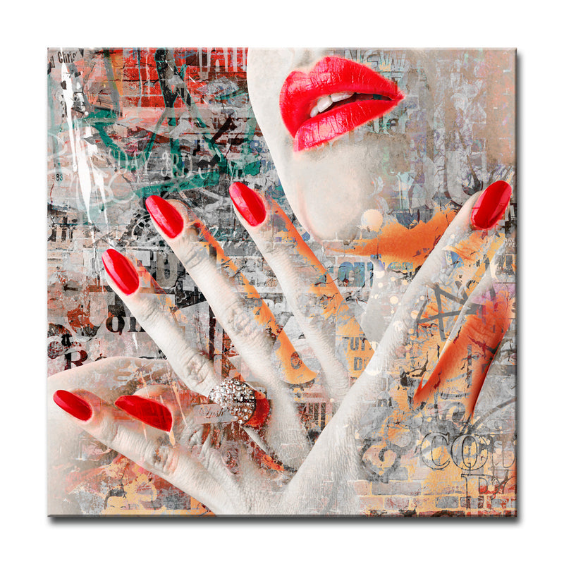 Urban Fashion III' Wrapped Canvas Wall Art