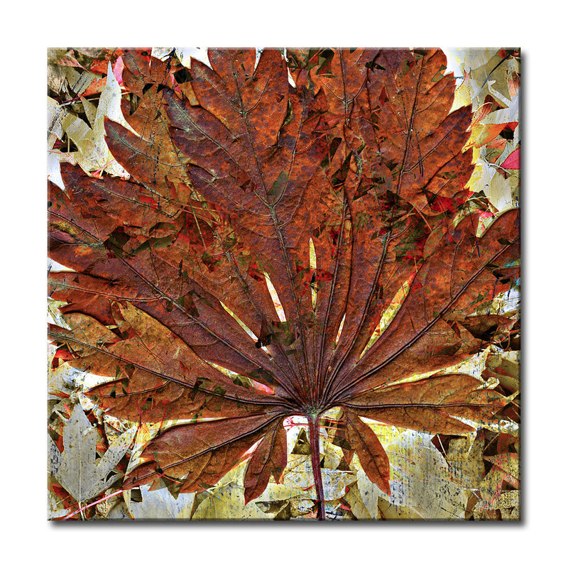 Fall Ink VII' Wrapped Canvas Wall Art