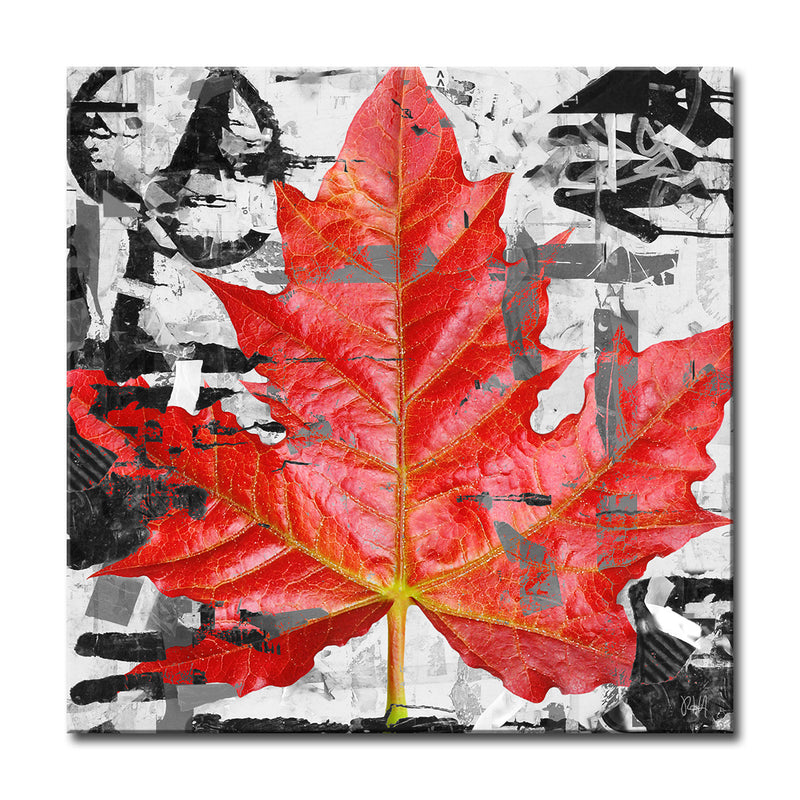 Fall Ink XIV' Wrapped Canvas Wall Art