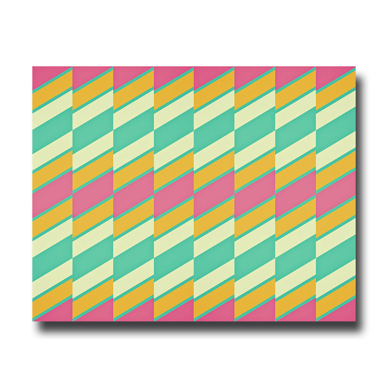 Geometric Study XVII' Canvas Wall Art