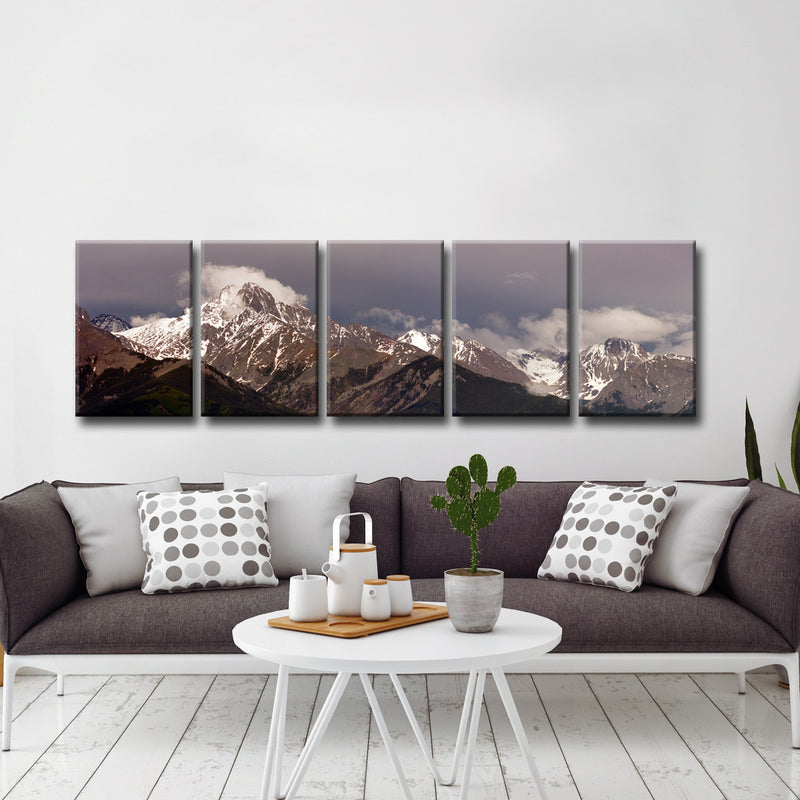 Crestone Peaks' Wrapped Canvas Wall Art Set