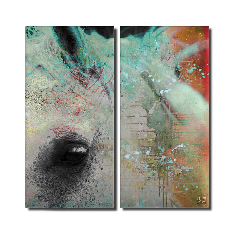 Equestrian Saddle Ink IV' Canvas Wall Art