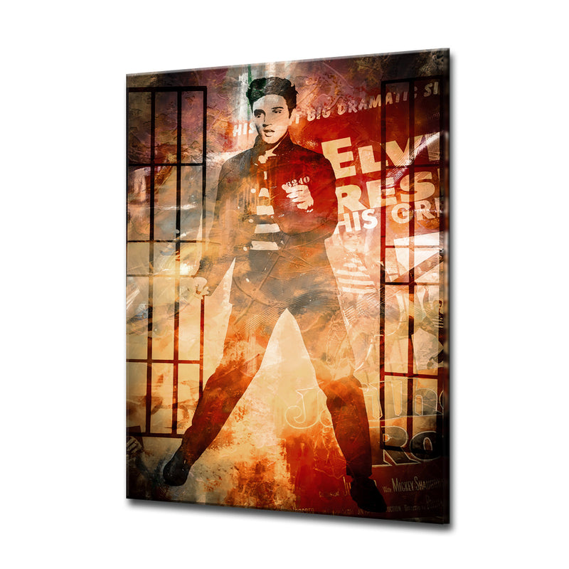 Iconic Elvis Jailhouse Rock' ArtPlexi
