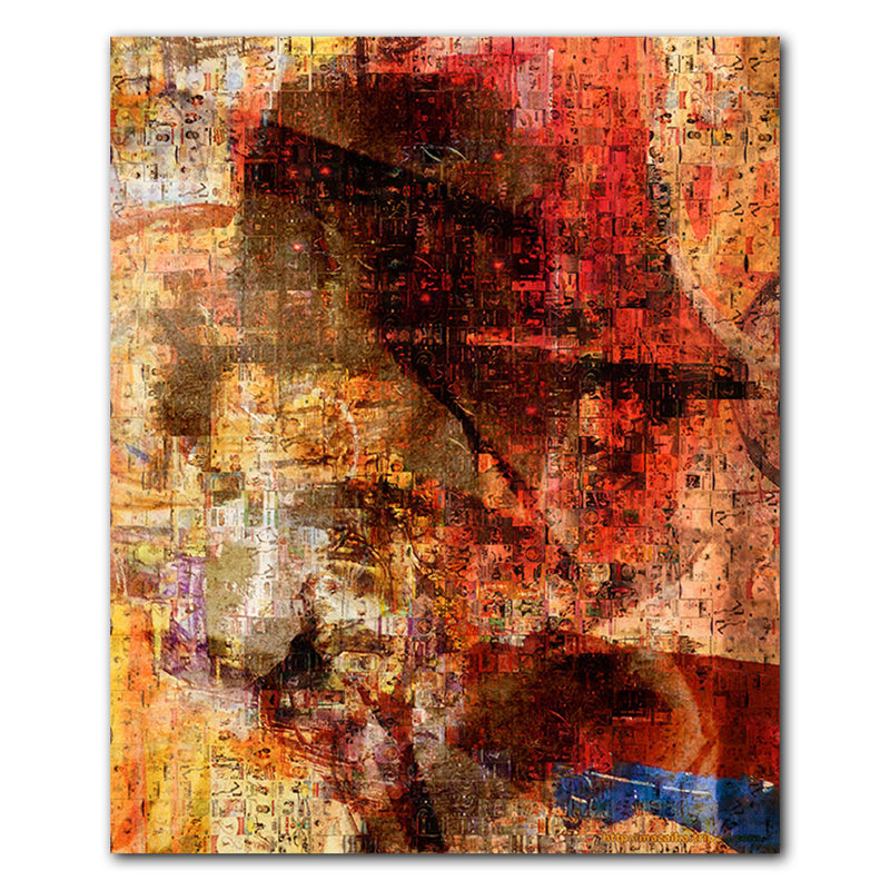 Chaplin' 32x24-inch Acrylic Wall Art