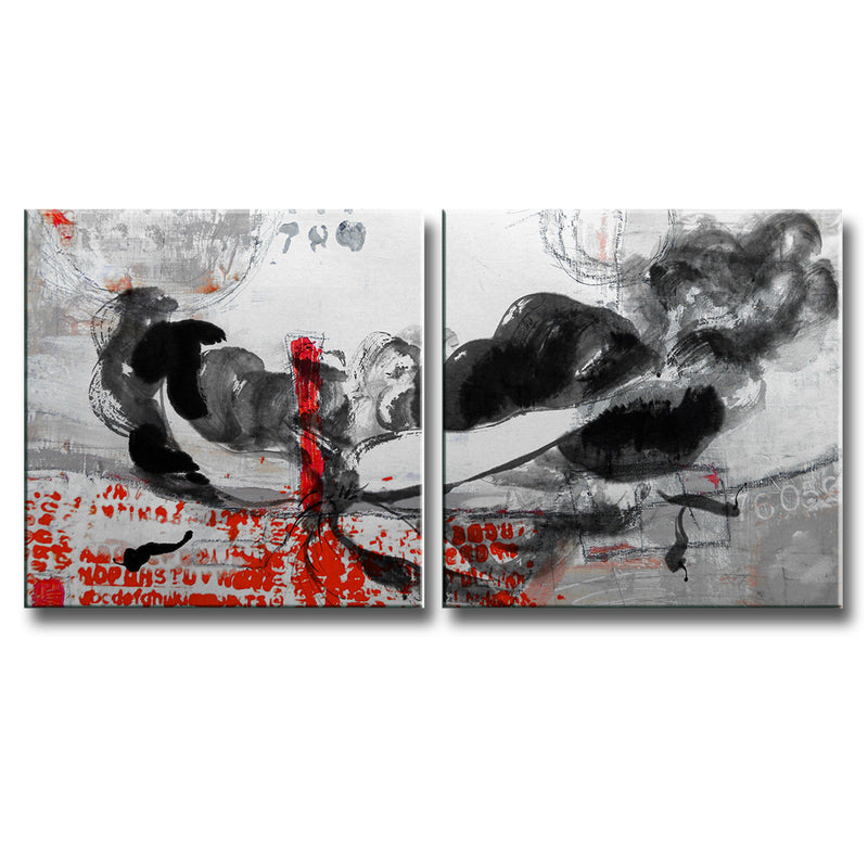 Inkd XVII' Wrapped Canvas Wall Art