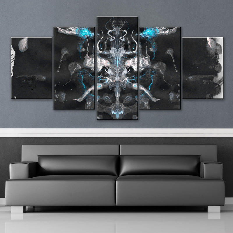 Inkd XXX' 5 Piece Wrapped Canvas Wall Art Set