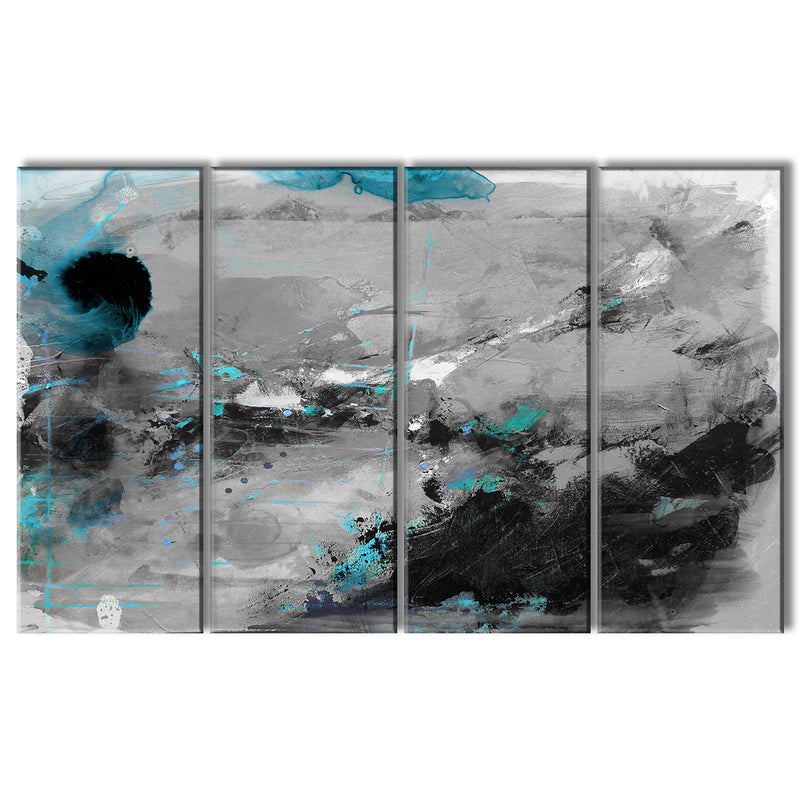 Inkd VII' Wrapped Canvas Wall Art