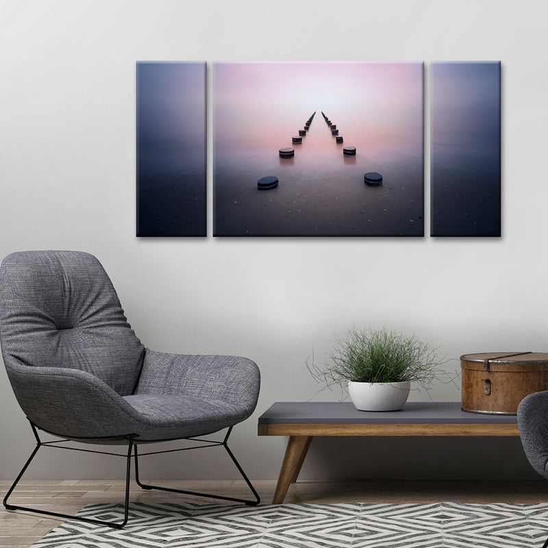Alone in the Silence' Wrapped Canvas Wall Art Set