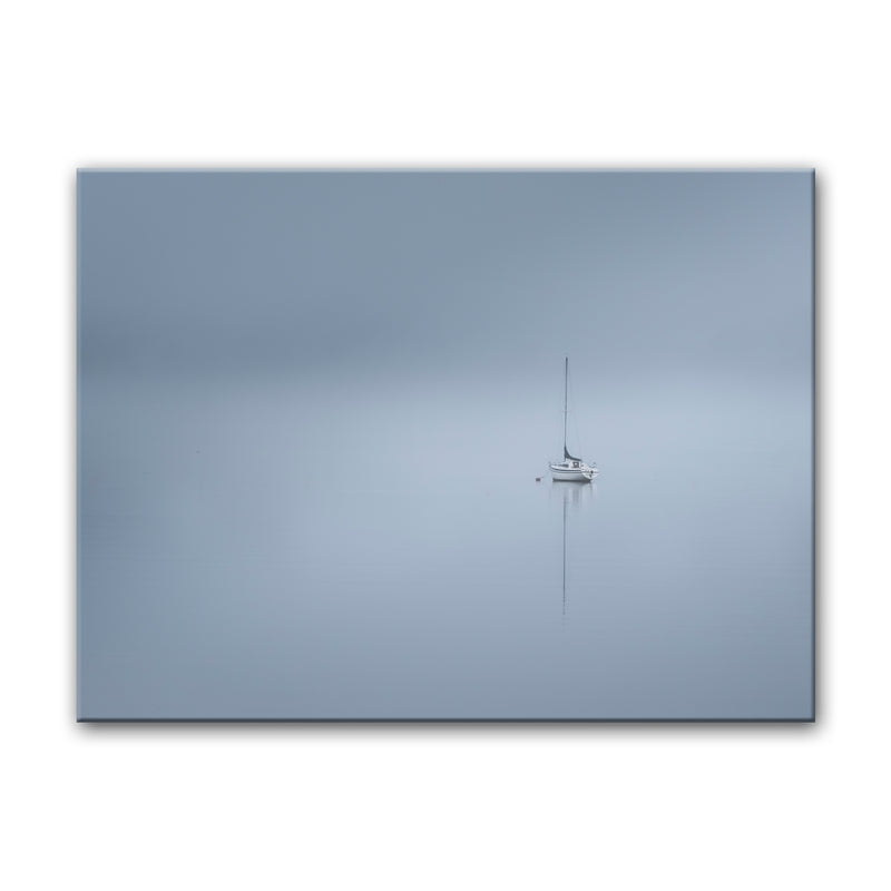 The Lonesome Boatman' Wrapped Canvas Wall Art