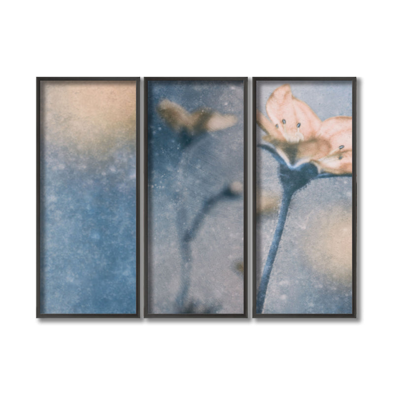 "Blue Winter" Framed 3-Piece Wall Art Set