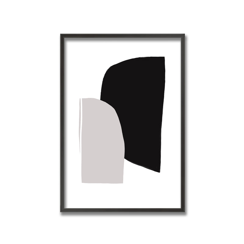 "Abstractions No 5" Framed Print Wall Art