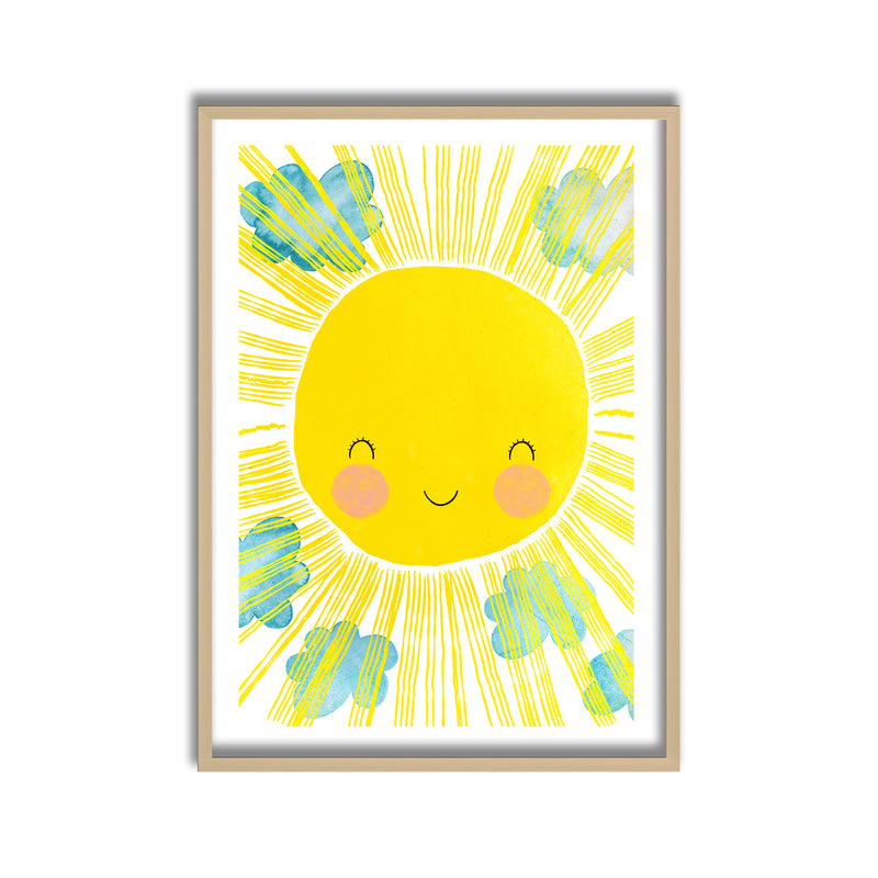 Kids Framed Art Print | Matahari