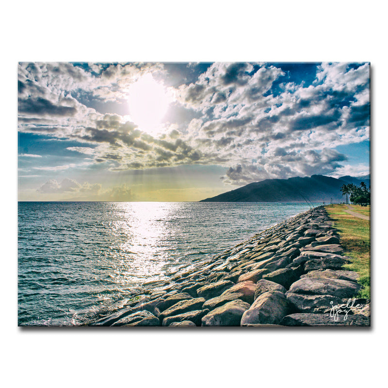 Break Open The Sky' Wrapped Canvas Wall Art