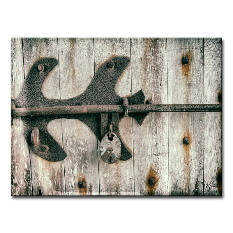 Lock And Key' Wrapped Canvas Wall Art