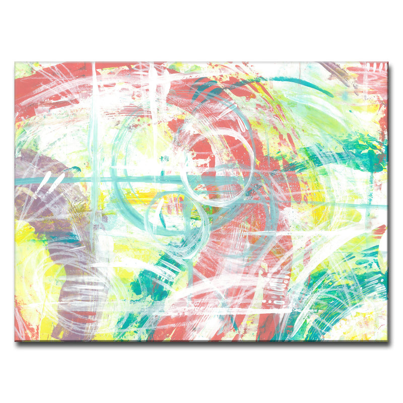 Pink Pastel Play' Wrapped Canvas Wall Art