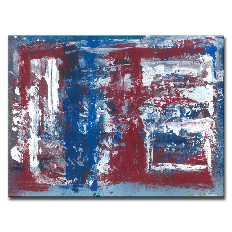 Red, White & Blue' Wrapped Canvas Wall Art